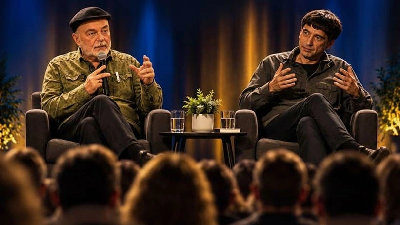 Krešimir Mišak &amp; Anton Komat: Dva človeka. Dva pogleda. En oder.