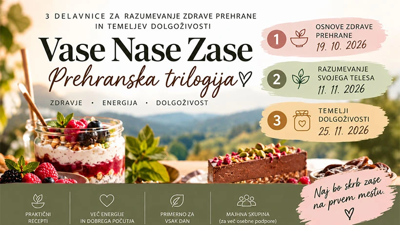 Prehranske delavnice VASE – NASE – ZASE