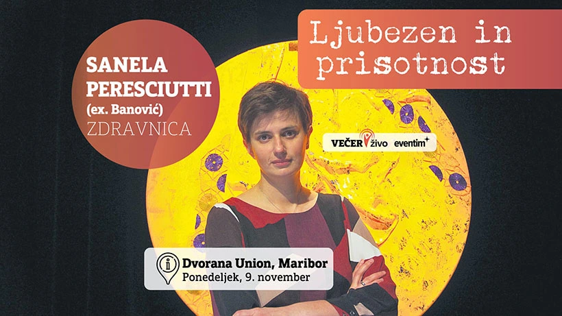 Večer s Sanelo Peresciutti v Mariboru